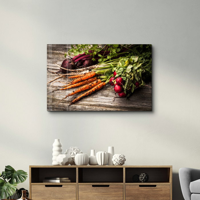 Wallity Pintura Decorativa de Vidrio Templado Multicolor 35 x 55 cm